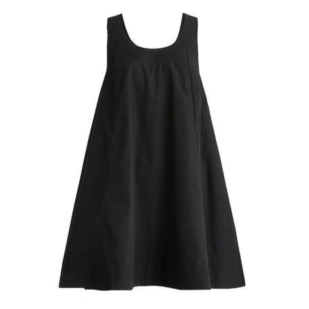 J. Crew Factory Classic Black Mini Dress